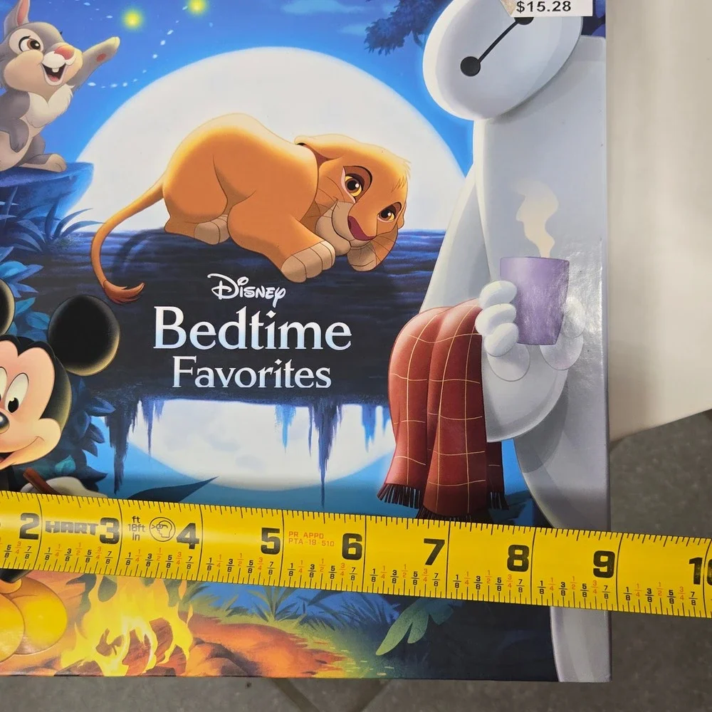 Disney Bedtime Favorites Board Book Mickey Simba Bambi Baymax Ariel Nemo